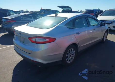 2015 Ford Fusion S from USA, damaged, VIN 1FA6P0G71F5109433
